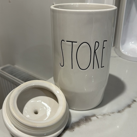 Rae Dunn white “Store” canister - Picture 3 of 3